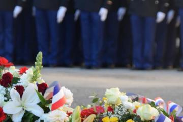 Cérémonie d’hommage national aux 14 gendarmes décédés en 2018 dans l’exercice de leurs fonctions sur le territoire français, organisée par le groupement de gendarmerie du Tarn