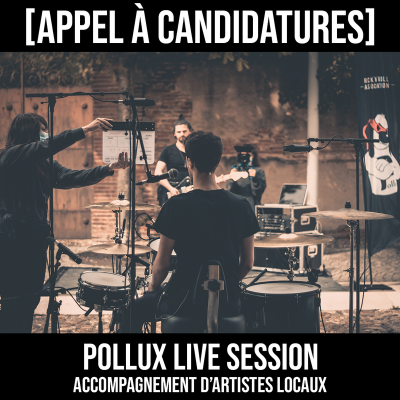 Pollux live session - scène locale 