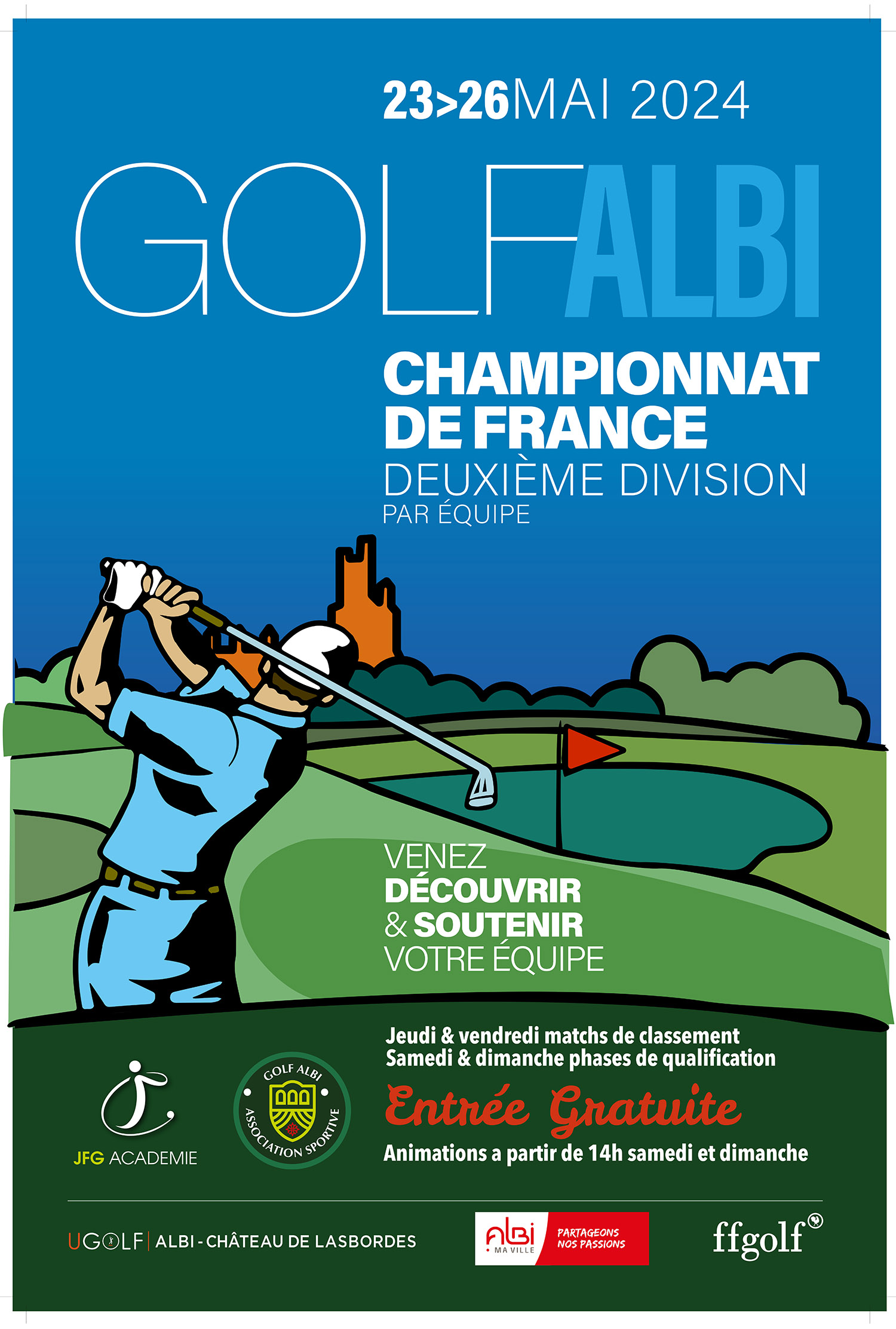 Championnat de France golf deuxième division