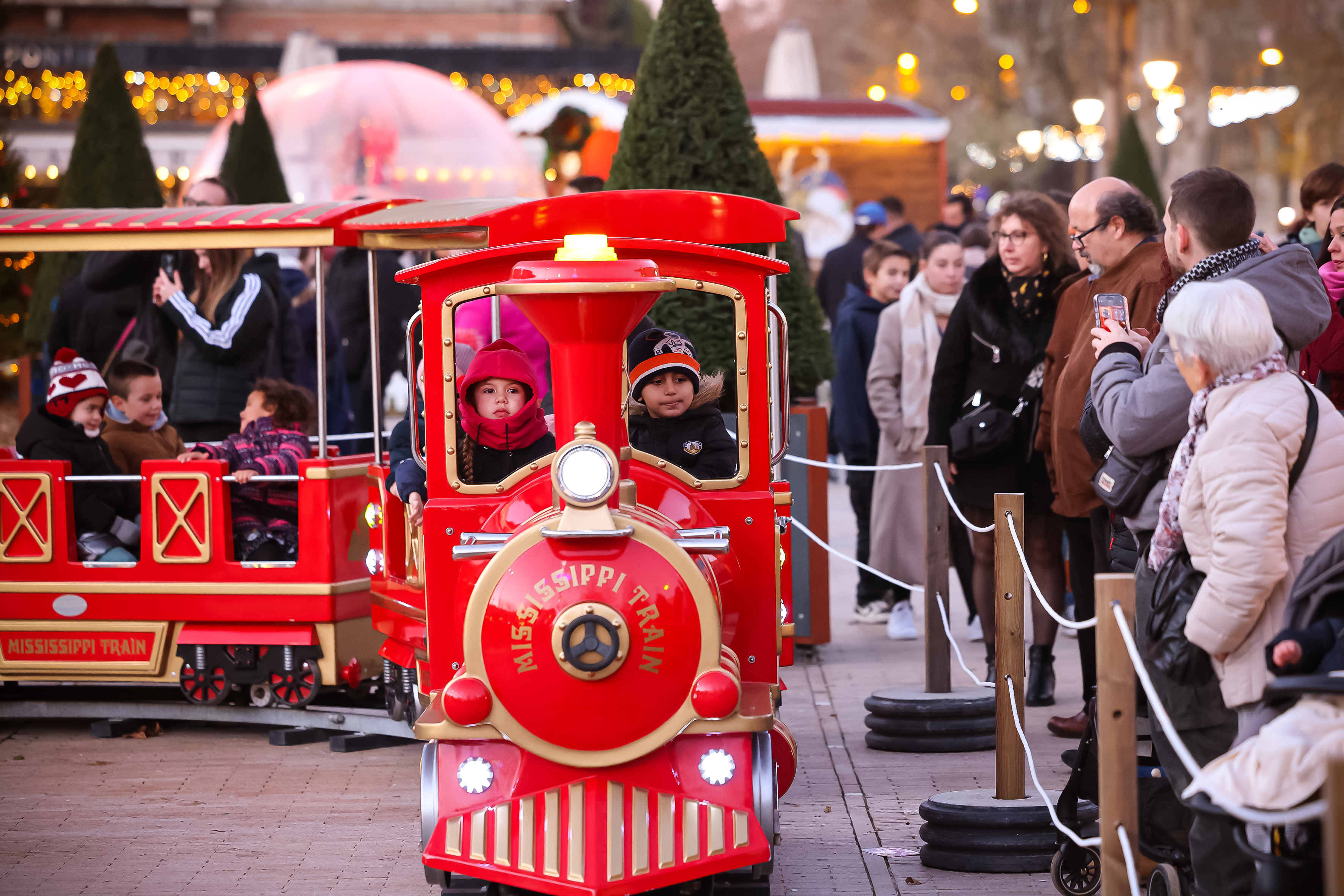 Le petit train de Noël