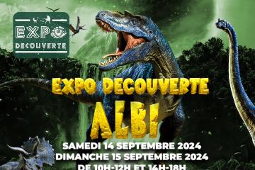 Expo découverte dinosaures Albi