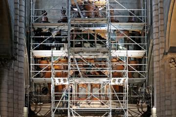 Saint-Salvi : le buffet de l’orgue restauré