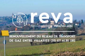 Renouvellement de la canalisation gaz existante entre Villariès et Albi : concertation préalable du public